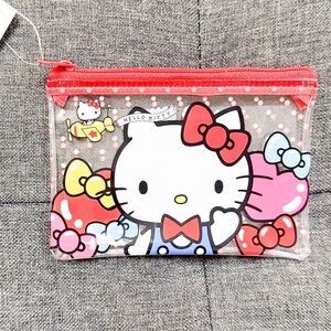 NWT Hello Kitty Zip Coin Pouch